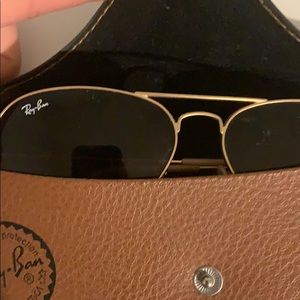 SMALL ray ban aviators. Good condition